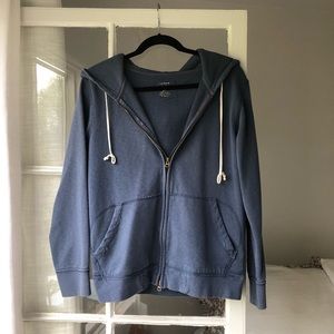 J. Crew Zip Up Hoodie